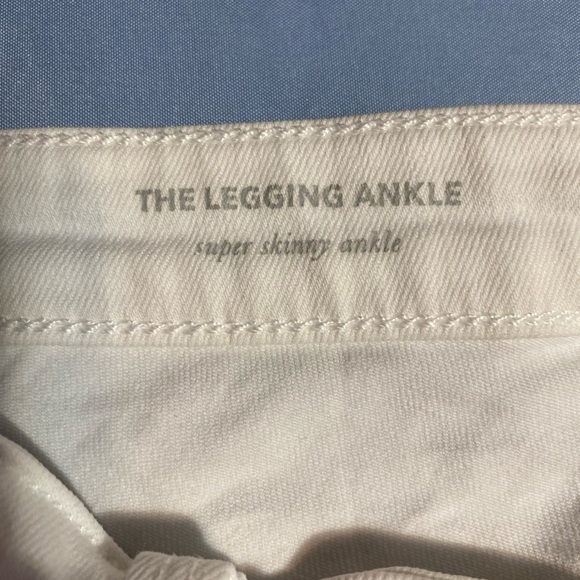 Ag Adriano Goldschmied White Skinny Jeans excellent condition like new - Picture 10 of 13